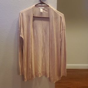 Light peach pink H&M basic sweater
